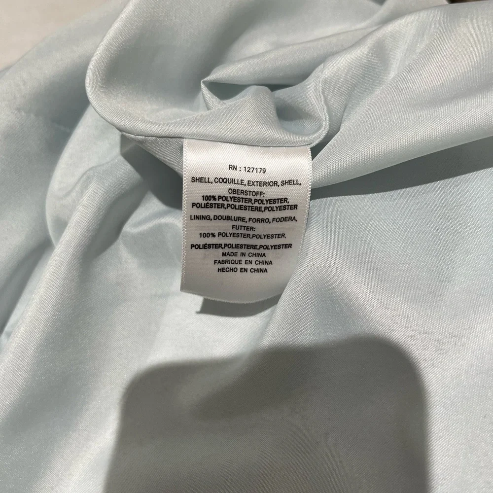 Jenny Yoo BHLDN Inesse Bridesmaid Maxi Dress in aqua Size 4 - Picture 3 of 9